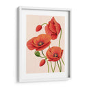 Poppies De Coral Blando Ii - Grace Popp | Cuadro decorativo de Canvas Lab
