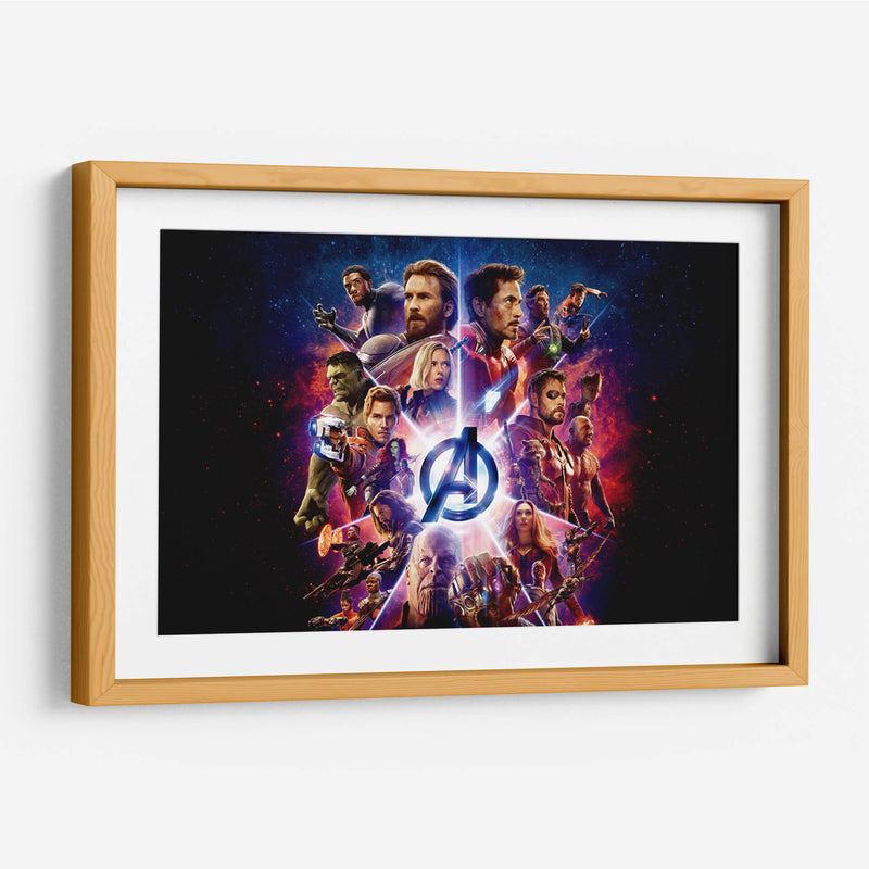 The Avengers together | Cuadro decorativo de Canvas Lab