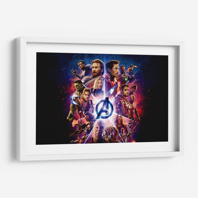 The Avengers together | Cuadro decorativo de Canvas Lab