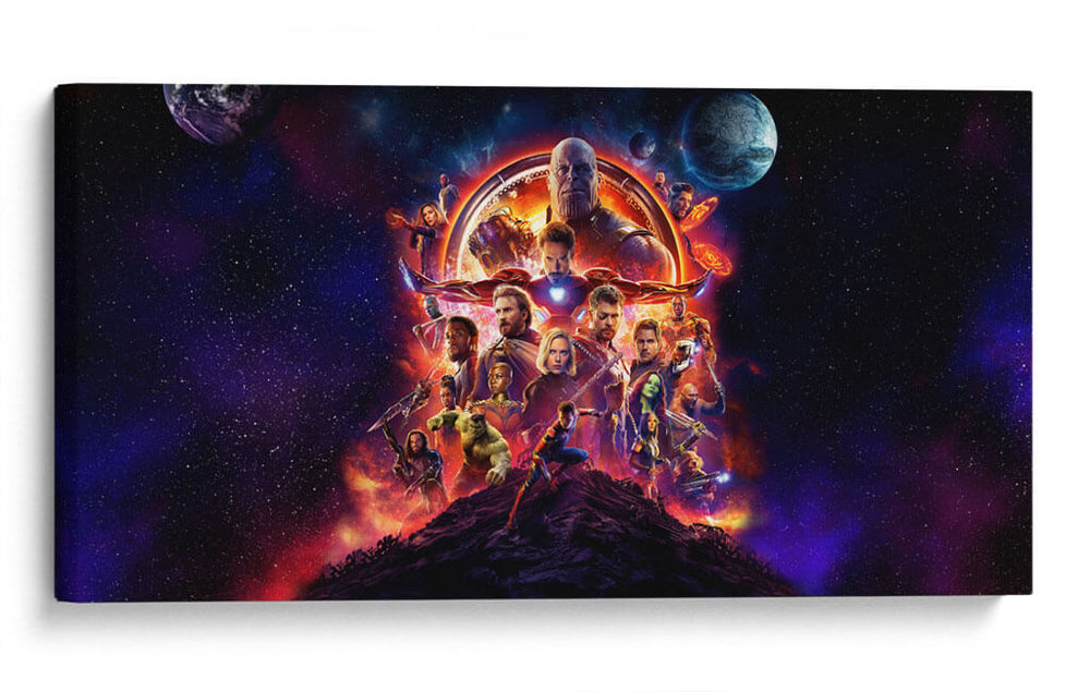 The Avengers universe | Cuadro decorativo de Canvas Lab
