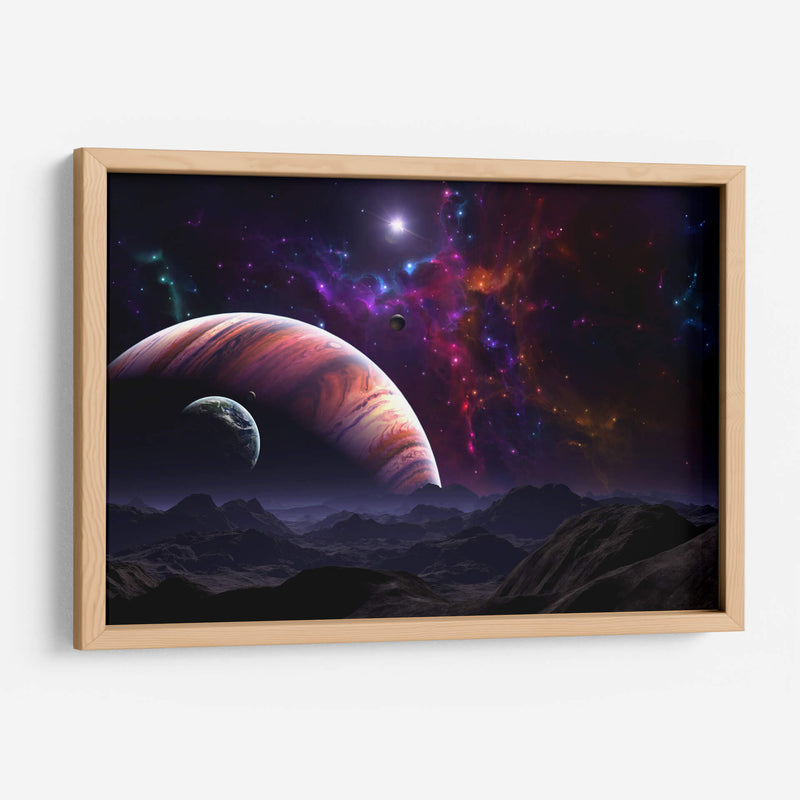 Júpiter y el universo | Cuadro decorativo de Canvas Lab