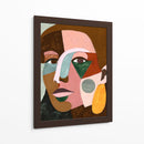 Geo Cara I - Victoria Borges | Cuadro decorativo de Canvas Lab