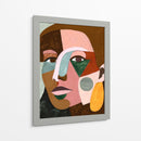 Geo Cara I - Victoria Borges | Cuadro decorativo de Canvas Lab