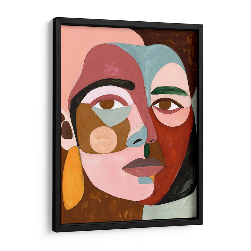 Geo Face Ii - Victoria Borges | Cuadro decorativo de Canvas Lab