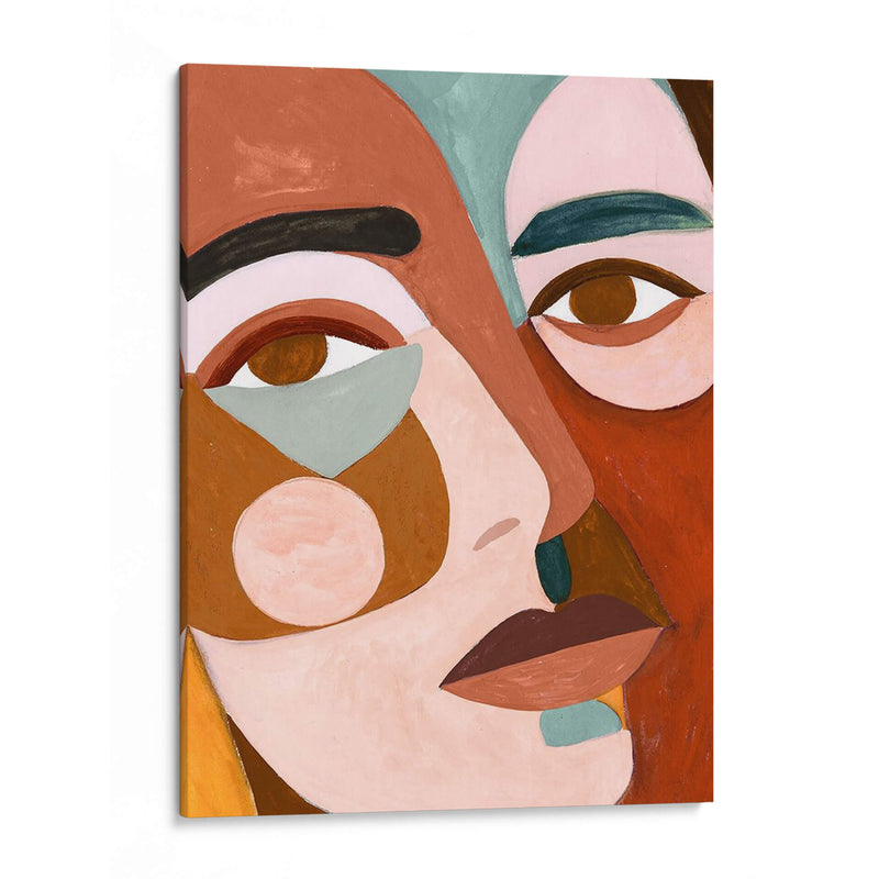 Geo Face Iii - Victoria Borges | Cuadro decorativo de Canvas Lab