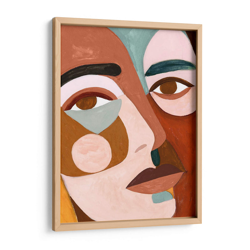 Geo Face Iii - Victoria Borges | Cuadro decorativo de Canvas Lab