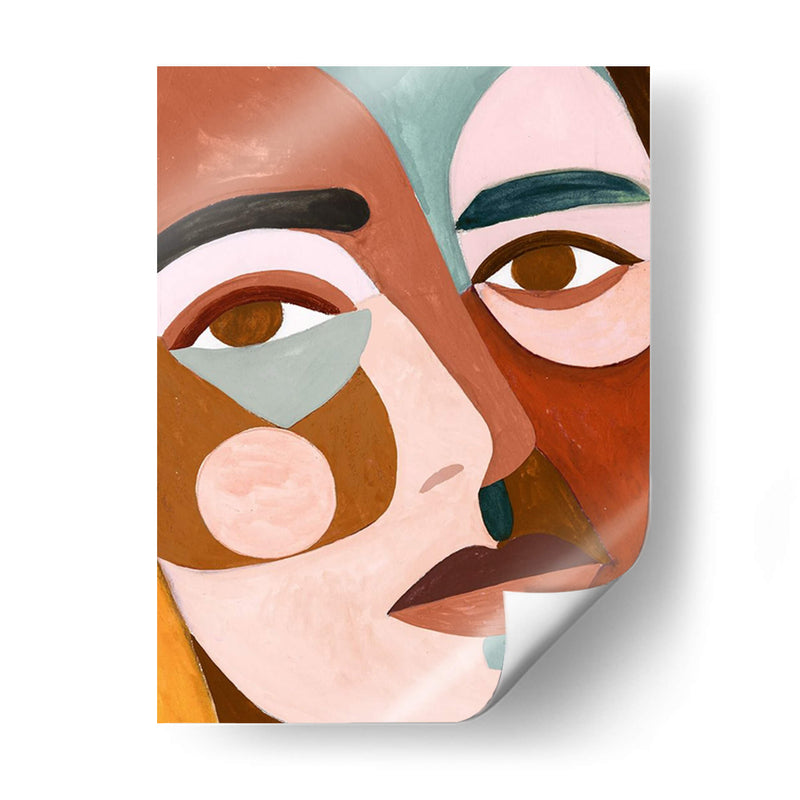 Geo Face Iii - Victoria Borges | Cuadro decorativo de Canvas Lab