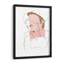 Retrato De Contorno Moderno Ii - June Erica Vess | Cuadro decorativo de Canvas Lab