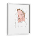 Retrato De Contorno Moderno Ii - June Erica Vess | Cuadro decorativo de Canvas Lab