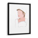 Retrato De Contorno Moderno Iv - June Erica Vess | Cuadro decorativo de Canvas Lab