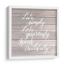 Sentimientos En La Madera Ii - Grace Popp | Cuadro decorativo de Canvas Lab