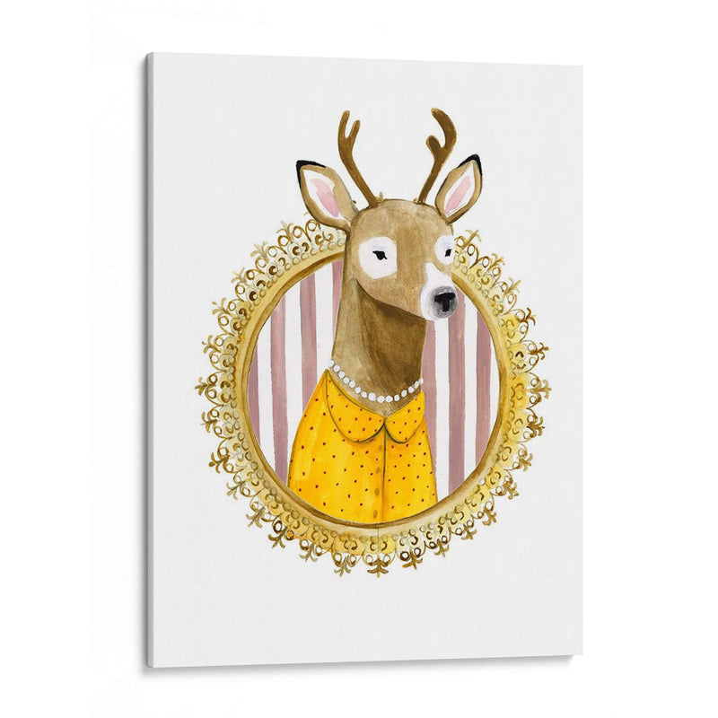 Animales Spiffy I - Victoria Borges | Cuadro decorativo de Canvas Lab