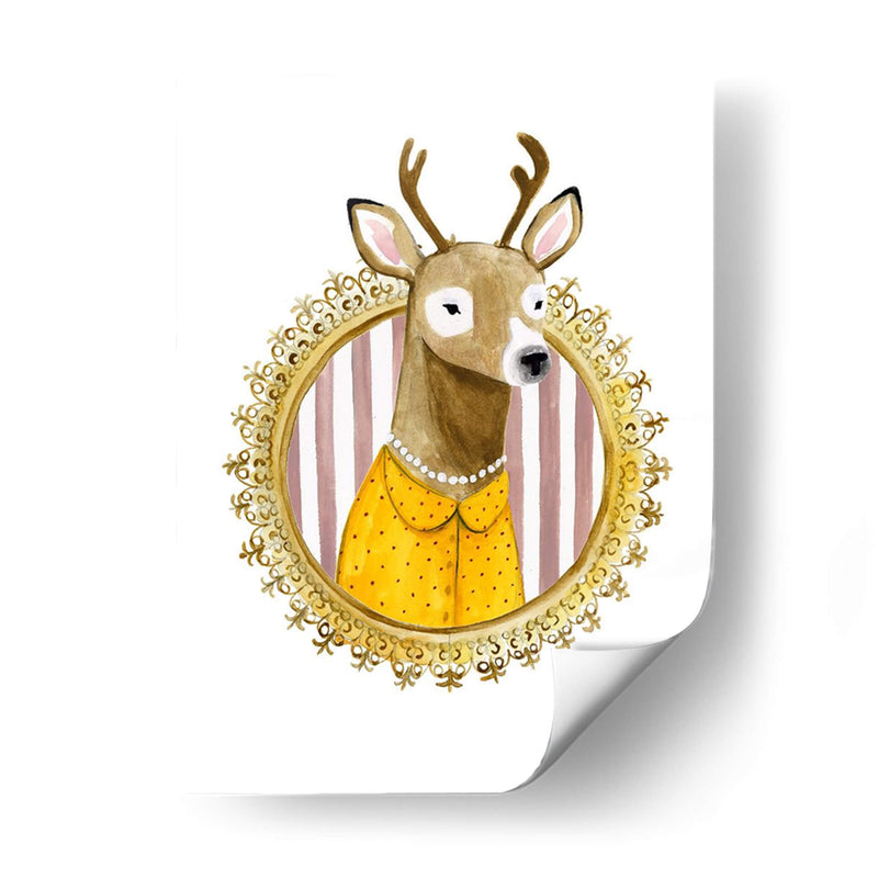 Animales Spiffy I - Victoria Borges | Cuadro decorativo de Canvas Lab