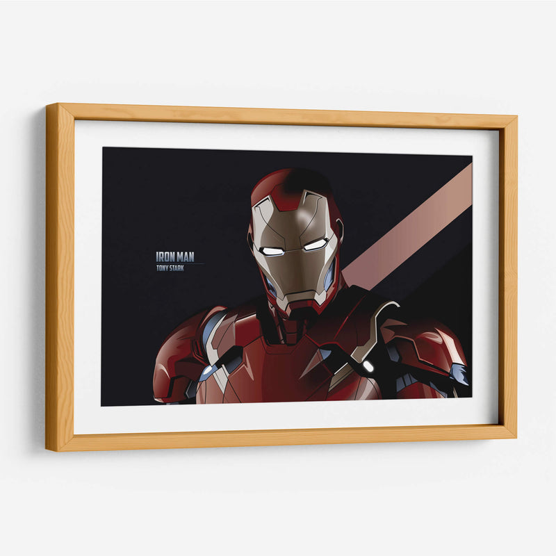 Tony Stark | Cuadro decorativo de Canvas Lab