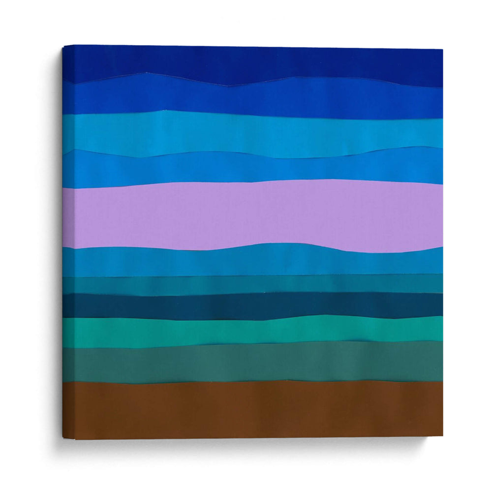 Blue Ridge Resumen I - Alicia Ludwig | Cuadro decorativo de Canvas Lab