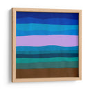 Blue Ridge Resumen I - Alicia Ludwig | Cuadro decorativo de Canvas Lab