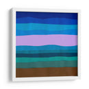 Blue Ridge Resumen I - Alicia Ludwig | Cuadro decorativo de Canvas Lab