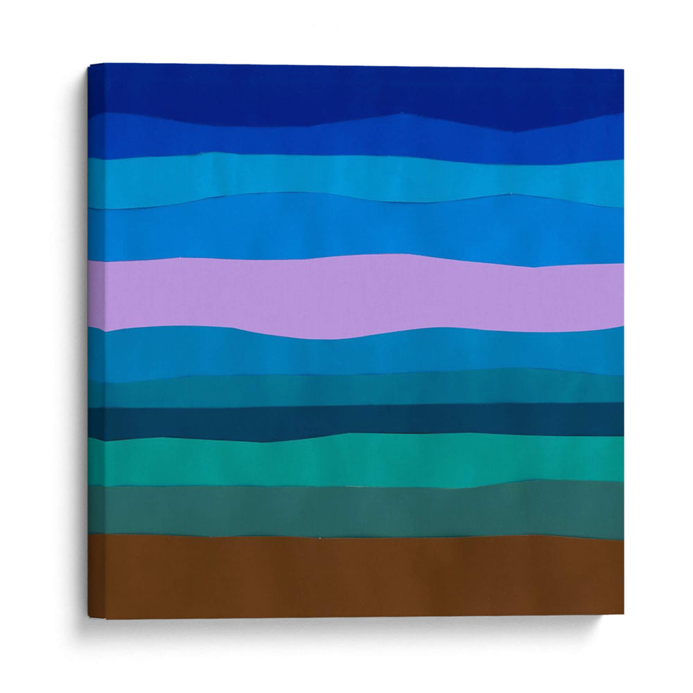 Blue Ridge Resumen Ii - Alicia Ludwig | Cuadro decorativo de Canvas Lab