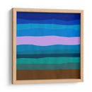 Blue Ridge Resumen Ii - Alicia Ludwig | Cuadro decorativo de Canvas Lab