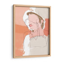 Retratos Pintados De Contorno Ii - June Erica Vess | Cuadro decorativo de Canvas Lab
