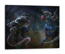 Venom vs Spiderman | Cuadro decorativo de Canvas Lab