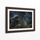 Venom vs Spiderman | Cuadro decorativo de Canvas Lab
