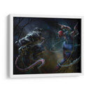 Venom vs Spiderman | Cuadro decorativo de Canvas Lab