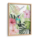 Hibiscus Y Hummingbird Ii - Jennifer Paxton Parker | Cuadro decorativo de Canvas Lab
