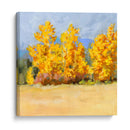 Árboles De Álamo Temblón Dorado. - Victoria Borges | Cuadro decorativo de Canvas Lab