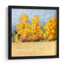 Árboles De Álamo Temblón Dorado. - Victoria Borges | Cuadro decorativo de Canvas Lab