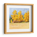 Árboles De Álamo Temblón Dorado. - Victoria Borges | Cuadro decorativo de Canvas Lab