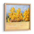 Árboles De Álamo Temblón Dorado. - Victoria Borges | Cuadro decorativo de Canvas Lab