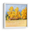 Árboles De Álamo Temblón Dorado. - Victoria Borges | Cuadro decorativo de Canvas Lab