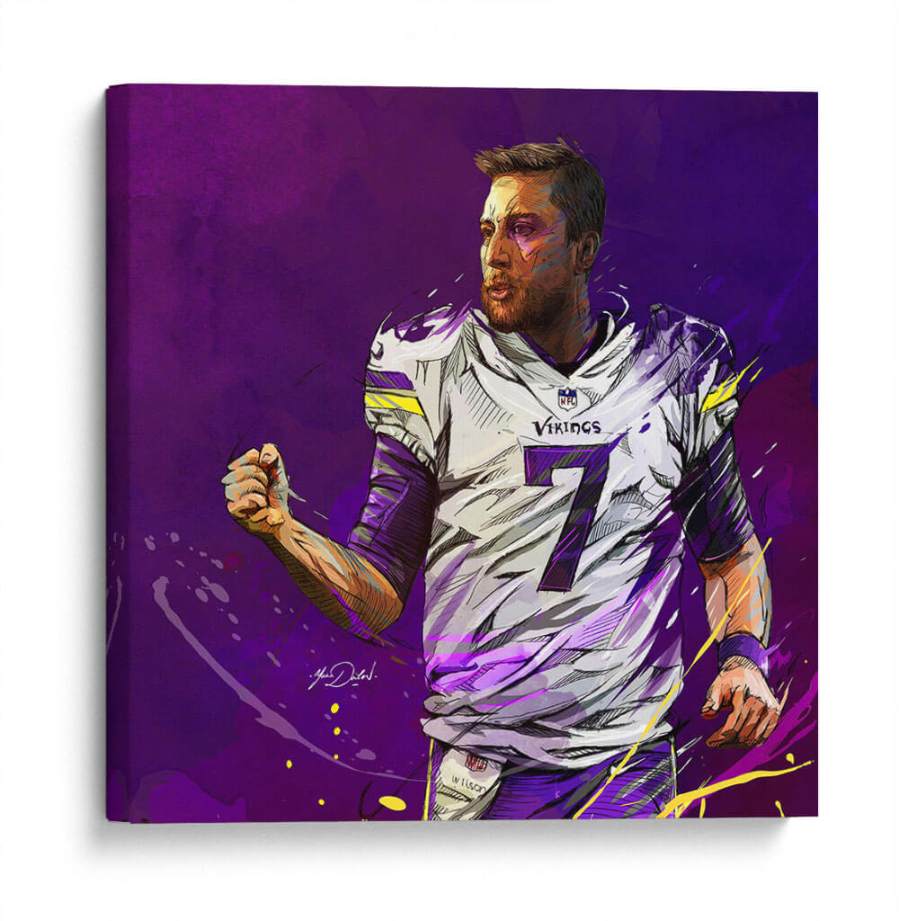7 Vikings | Cuadro decorativo de Canvas Lab