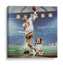 1982 Super Bowl XVI Earl Cooper | Cuadro decorativo de Canvas Lab