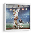 1982 Super Bowl XVI Earl Cooper | Cuadro decorativo de Canvas Lab