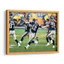 2004 Super Bowl XXXVIII Tom Brady | Cuadro decorativo de Canvas Lab