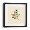 Follaje Y Plumas I - June Erica Vess | Cuadro decorativo de Canvas Lab