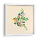 Follaje Y Plumas I - June Erica Vess | Cuadro decorativo de Canvas Lab