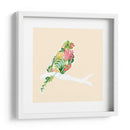 Follaje Y Plumas Ii - June Erica Vess | Cuadro decorativo de Canvas Lab