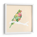 Follaje Y Plumas Ii - June Erica Vess | Cuadro decorativo de Canvas Lab