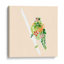 Follaje Y Plumas Iii - June Erica Vess | Cuadro decorativo de Canvas Lab