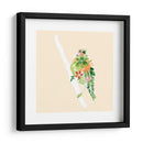 Follaje Y Plumas Iii - June Erica Vess | Cuadro decorativo de Canvas Lab