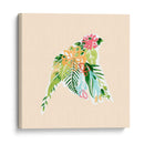 Follaje Y Plumas Iv - June Erica Vess | Cuadro decorativo de Canvas Lab