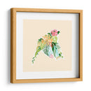 Follaje Y Plumas Iv - June Erica Vess | Cuadro decorativo de Canvas Lab