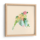 Follaje Y Plumas Iv - June Erica Vess | Cuadro decorativo de Canvas Lab