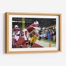 2009 Super Bowl XLIII Santonio Holmes y Aaron Francisco | Cuadro decorativo de Canvas Lab