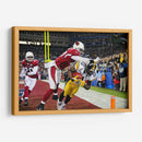2009 Super Bowl XLIII Santonio Holmes y Aaron Francisco | Cuadro decorativo de Canvas Lab
