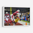 2009 Super Bowl XLIII Santonio Holmes y Aaron Francisco | Cuadro decorativo de Canvas Lab