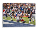 2012 Super Bowl XLVI Ahmad Bradshaw | Cuadro decorativo de Canvas Lab